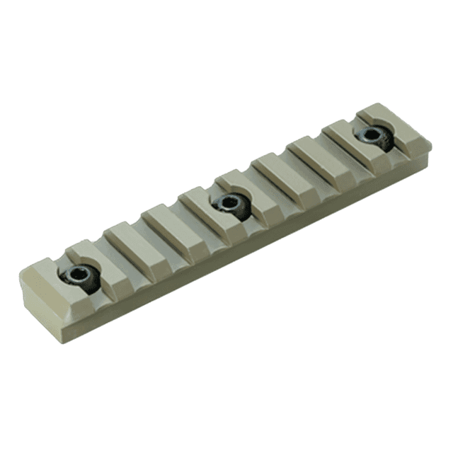 Timber Creek Outdoors M-LOK 9 Slot Picatinny Rail in FDE Aluminum for AR-Platform - M9SPRFDE Timber Creek Outdoors M-LOK 9 Slot Picatinny Rail in FDE Aluminum for AR-Platform - M9SPRFDE