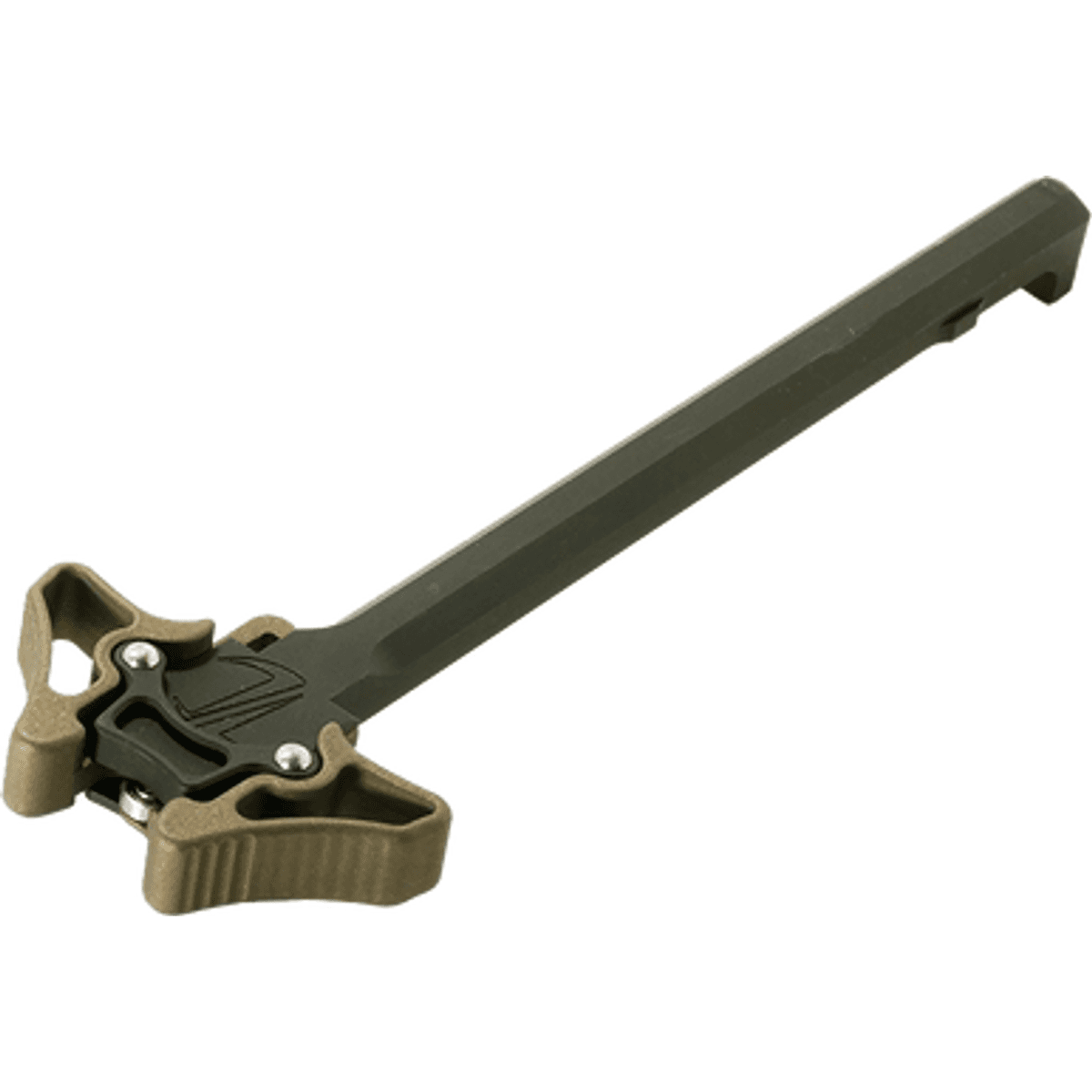 Timber Creek Outdoors Mini Enforcer Charging Handle in Burnt Bronze Billet Aluminum, Ambidextrous - EMAMBICHBB Timber Creek Outdoors Mini Enforcer Charging Handle in Burnt Bronze Billet Aluminum, Ambidextrous - EMAMBICHBB