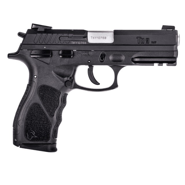 Taurus TH Full Size 9mm Luger, 17+1, 4.27" Matte Stainless Steel Barrel, Matte Black Serrated Slide, Black Polymer Frame – 1-TH9041 Taurus TH Full Size 9mm Luger, 17+1, 4.27" Matte Stainless Steel Barrel, Matte Black Serrated Slide, Black Polymer Frame – 1-TH9041