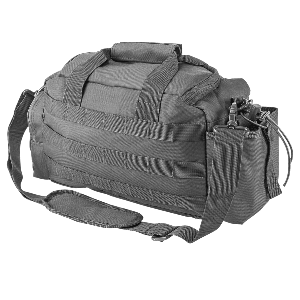NcStar VISM Small Range Bag, Urban Gray, Side Pockets, PALs Webbing, Carry Handles/Adjustable Shoulder Strap, 12"L x 5"W x 7"H – CVSRB2985U NcStar VISM Small Range Bag, Urban Gray, Side Pockets, PALs Webbing, Carry Handles/Adjustable Shoulder Strap, 12"L x 5"W x 7"H – CVSRB2985U
