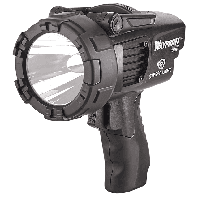 Streamlight WayPoint 400, 38/600/1400 Lumens, White LED, Black Polycarbonate, 1,265 Meters – 44911 Streamlight WayPoint 400, 38/600/1400 Lumens, White LED, Black Polycarbonate, 1,265 Meters – 44911
