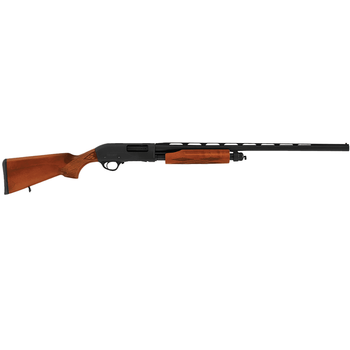 Hatsan USA Escort WS Full Size 12 Gauge Pump, 3" 4+1, 28" Black Chrome Vent Rib Barrel, Turkish Walnut Stock – HEWS122805W2 Hatsan USA Escort WS Full Size 12 Gauge Pump, 3" 4+1, 28" Black Chrome Vent Rib Barrel, Turkish Walnut Stock – HEWS122805W2