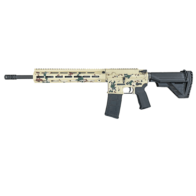 HK MR556 A1 75th Anniversary 5.56x45mm, 16.50" Barrel, Tropentarn Camo Aluminum Receiver, M-LOK, 30+1 – 81001003 HK MR556 A1 75th Anniversary 5.56x45mm, 16.50" Barrel, Tropentarn Camo Aluminum Receiver, M-LOK, 30+1 – 81001003