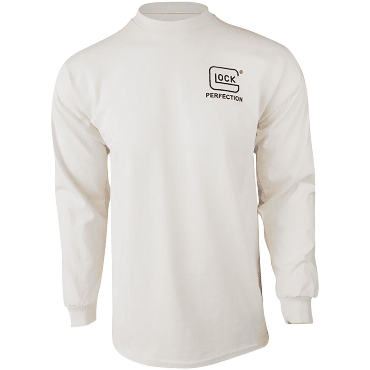 Glock Born In Austria Long Sleeve Shirt, Tan Pre-Shrunk Cotton Small - AP96071 Glock Born In Austria Long Sleeve Shirt, Tan Pre-Shrunk Cotton Small - AP96071
