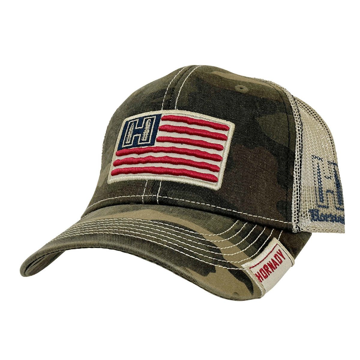 Hornady Gear Camo American Flag Patch – 10090 Hornady Gear Camo American Flag Patch – 10090