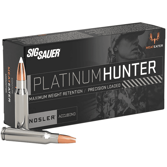 Sig Sauer Platinum Hunter Ammo, 180gr 20 Per Box/10 Case 30-06Springfield - E3006PH18020 Sig Sauer Platinum Hunter Ammo, 180gr 20 Per Box/10 Case 30-06Springfield - E3006PH18020
