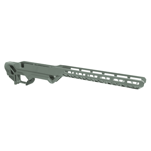 Timber Creek Outdoors Enforcer Rifle Chassis in OD Green Aluminum for SA Rem700 Action, Right Hand - ERCR7SAOD Timber Creek Outdoors Enforcer Rifle Chassis in OD Green Aluminum for SA Rem700 Action, Right Hand - ERCR7SAOD