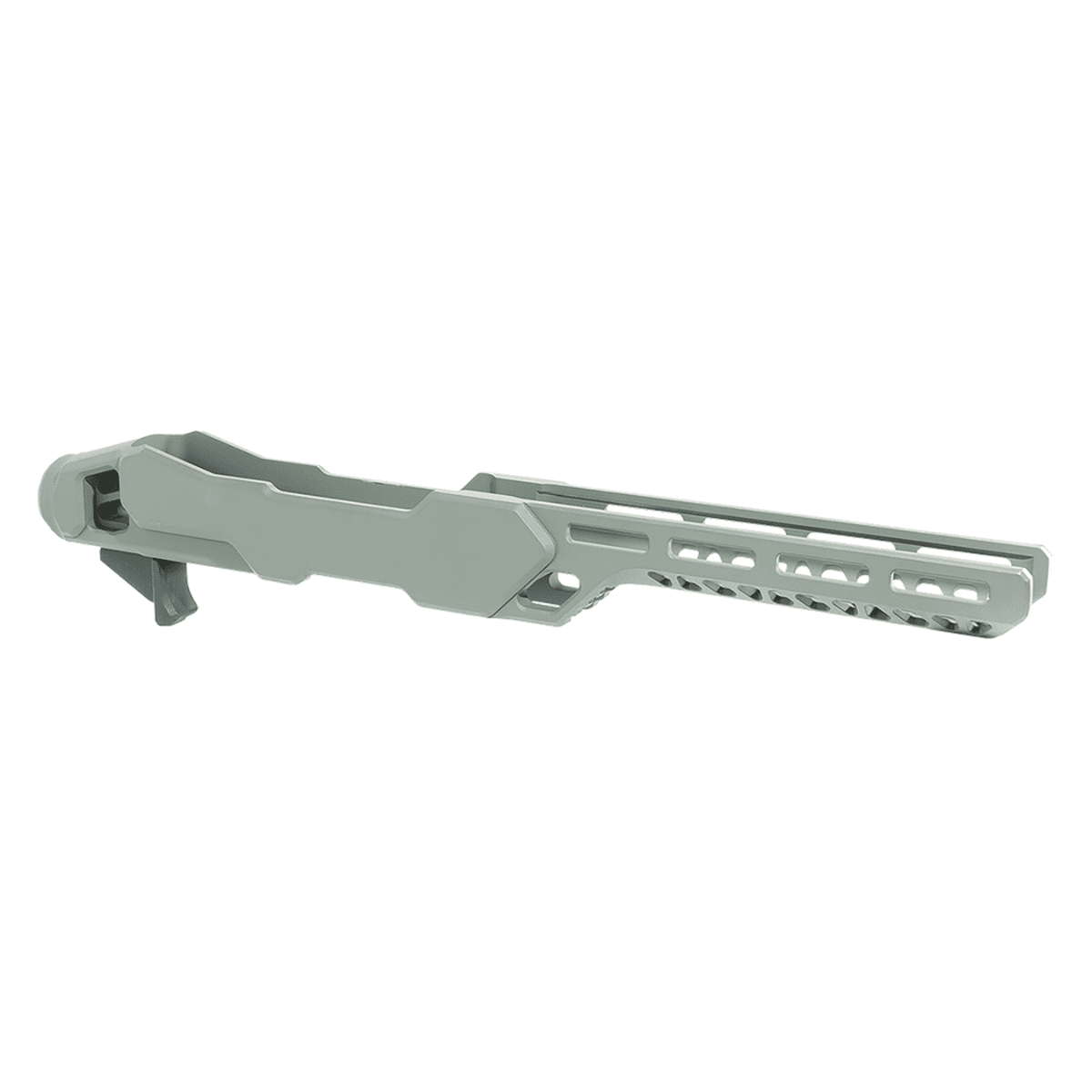 Timber Creek Outdoors Enforcer Rifle Chassis in OD Green Aluminum for Ruger 10/22, Compatible with MSR Buffer Tubes - ERC1022OD Timber Creek Outdoors Enforcer Rifle Chassis in OD Green Aluminum for Ruger 10/22, Compatible with MSR Buffer Tubes - ERC1022OD