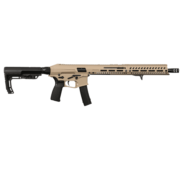 Patriot Ordnance Factory Phoenix 9mm Rifle, 10+1 Capacity, 16.50" Flat Dark Earth Cerakote Picatinny Rail – 02062 Patriot Ordnance Factory Phoenix 9mm Rifle, 10+1 Capacity, 16.50" Flat Dark Earth Cerakote Picatinny Rail – 02062
