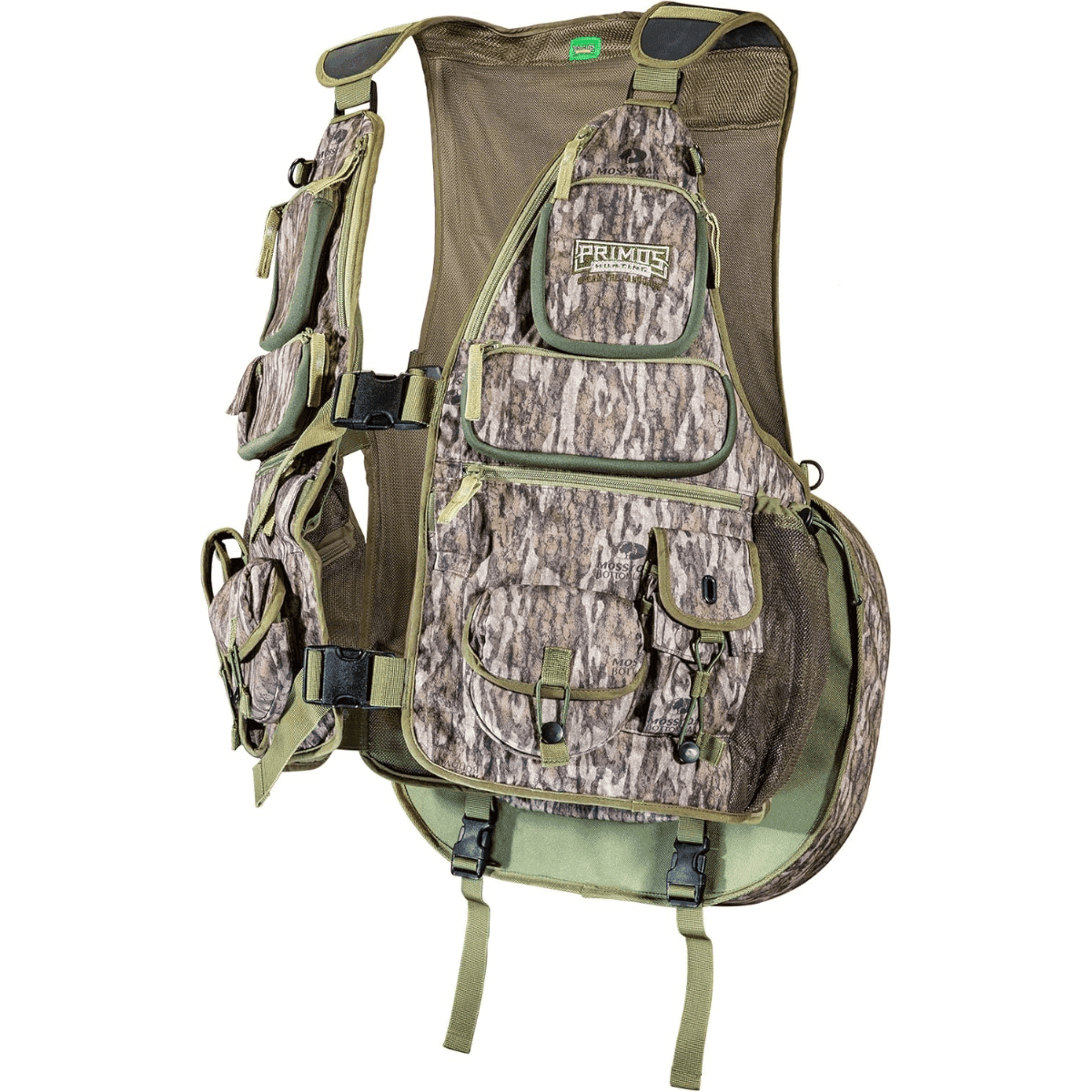Primos Will Primos Turkey Vest, Large Polyester Mossy Oak Original BottomLand - 65724 Primos Will Primos Turkey Vest, Large Polyester Mossy Oak Original BottomLand - 65724