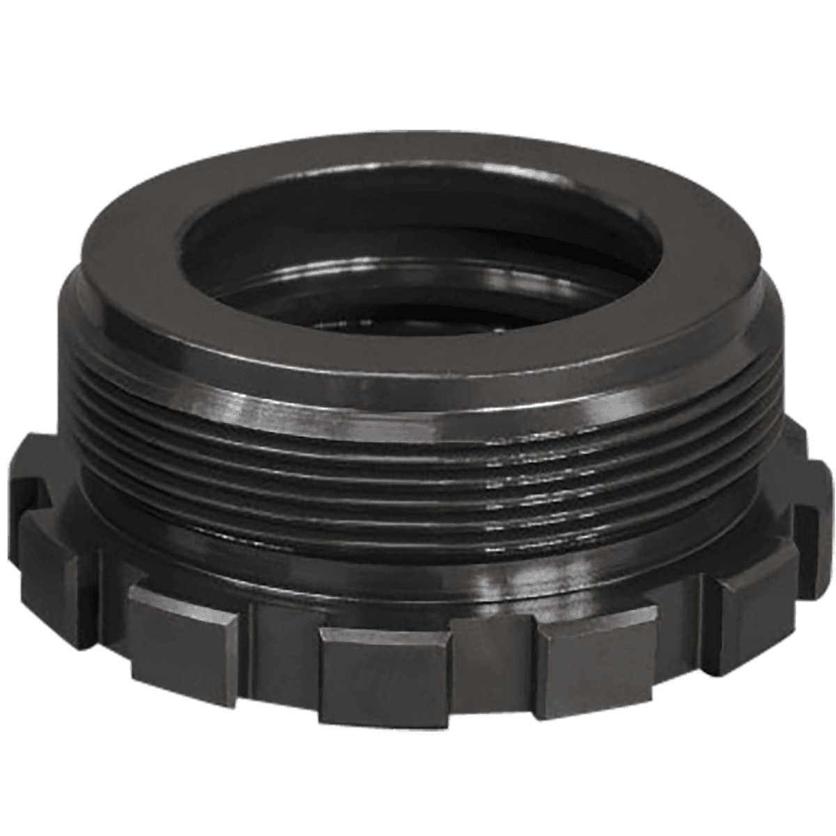 Yankee Hill Kurz QD Adapter, TI 1-3/8"-24 tpi Black Titanium - 3051TI Yankee Hill Kurz QD Adapter, TI 1-3/8"-24 tpi Black Titanium - 3051TI