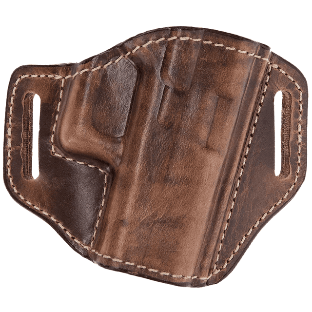 Bianchi 57 Remedy Belt Slide Holster, Weathered Tan Leather 4'' Barrel Springfield - 27410 Bianchi 57 Remedy Belt Slide Holster, Weathered Tan Leather 4'' Barrel Springfield - 27410