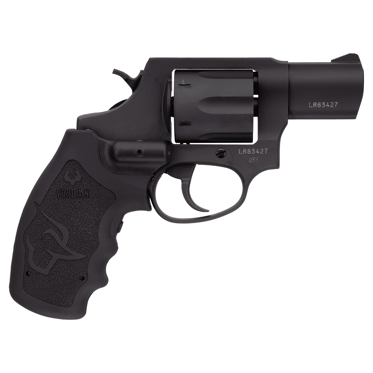 Taurus 856 .38 Special 6rd 2" Matte Black Carbon Steel Frame with Viridian Laser - 2-856021VL Taurus 856 .38 Special 6rd 2" Matte Black Carbon Steel Frame with Viridian Laser - 2-856021VL
