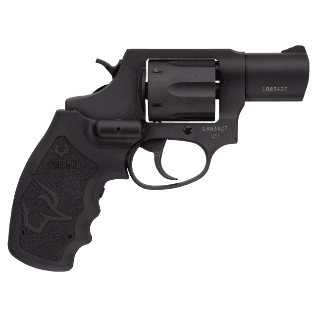 Taurus 856 .38 Special 6rd 2" Matte Black Carbon Steel Frame with Viridian Laser - 2-856021VL Taurus 856 .38 Special 6rd 2" Matte Black Carbon Steel Frame with Viridian Laser - 2-856021VL