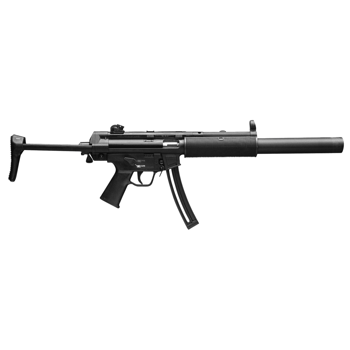 HK 81000469 MP5 Full Size 22 LR 10+1 16.10" Rifle HK 81000469 MP5 Full Size 22 LR 10+1 16.10" Rifle