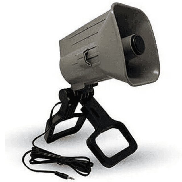 Foxpro SP-XHD External Speaker, Gray 8ft Speaker Cable Mounting Bracket 3.5mm Plug - SPXHD Foxpro SP-XHD External Speaker, Gray 8ft Speaker Cable Mounting Bracket 3.5mm Plug - SPXHD