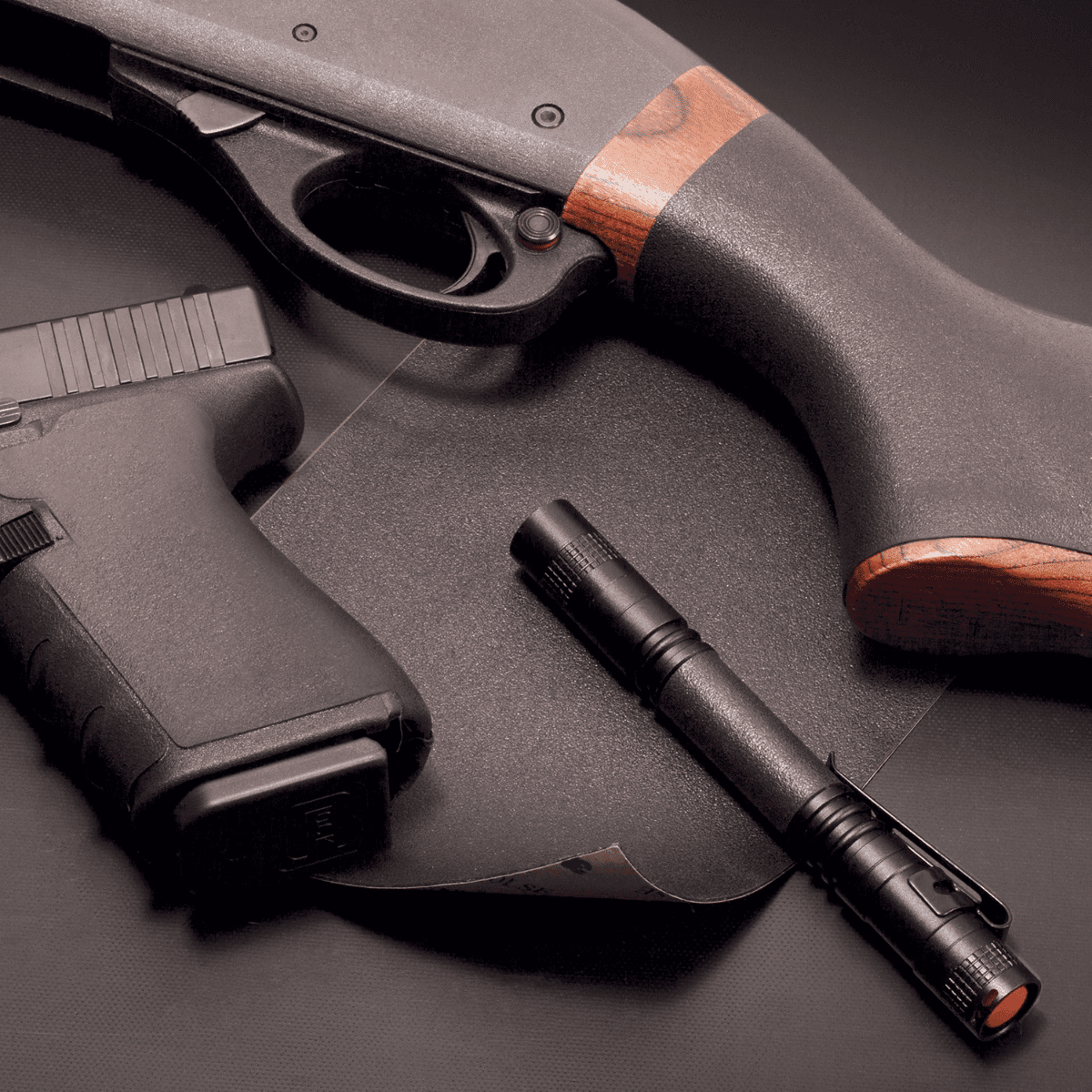 Hogue D.I.Y. Wrapter Adhesive Grip, made of Rubber with Black Finish, Grain Texture & 5"x 6.75" Dimensions for Firearms - 17070 Hogue D.I.Y. Wrapter Adhesive Grip, made of Rubber with Black Finish, Grain Texture & 5"x 6.75" Dimensions for Firearms - 17070