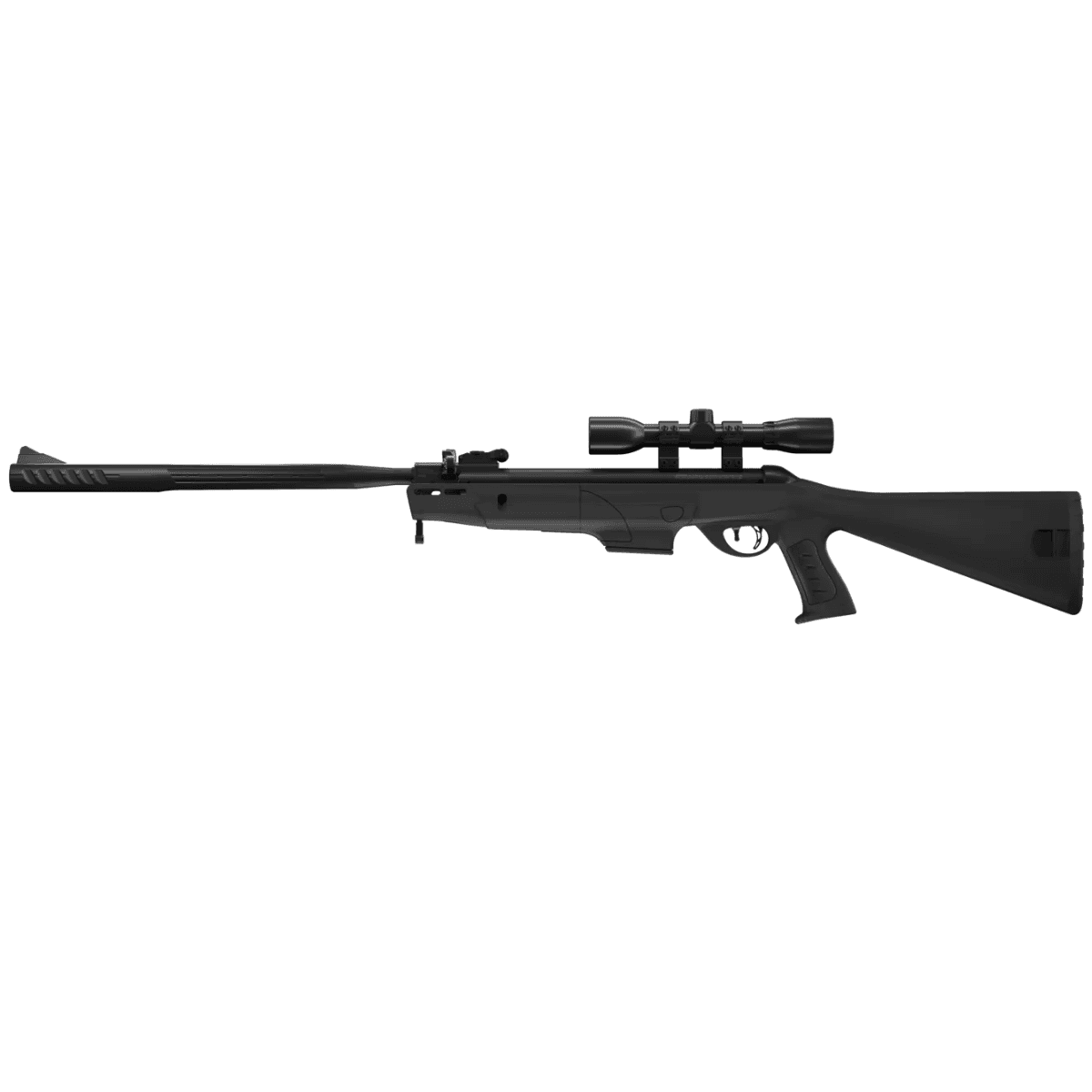 Crosman Mag-Fire Diamondback Air Rifle, Break Barrel Synthetic Stock 4×32 scope 975 fps .22 Cal - CMD2SXS Crosman Mag-Fire Diamondback Air Rifle, Break Barrel Synthetic Stock 4×32 scope 975 fps .22 Cal - CMD2SXS