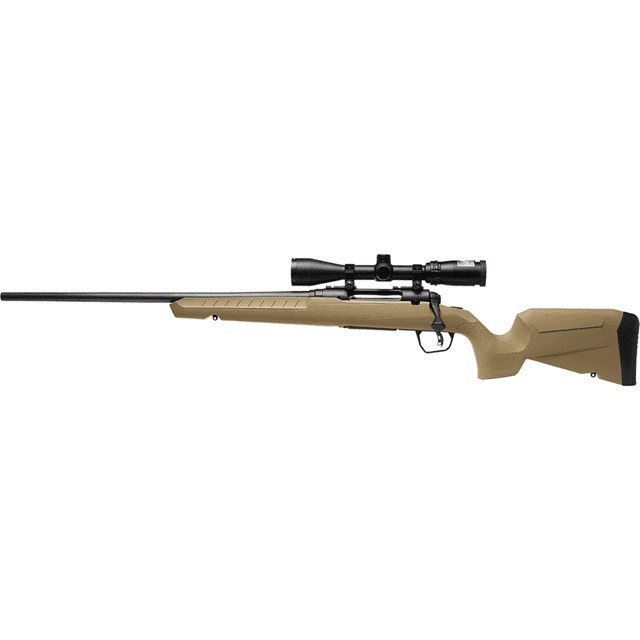 Savage Arms Axis 2 XP Compact 223 Rem, 22" Matte Black Barrel, Flat Dark Earth Stock, Left Hand, Boresighted 3-9x40mm Scope - 32243 Savage Arms Axis 2 XP Compact 223 Rem, 22" Matte Black Barrel, Flat Dark Earth Stock, Left Hand, Boresighted 3-9x40mm Scope - 32243