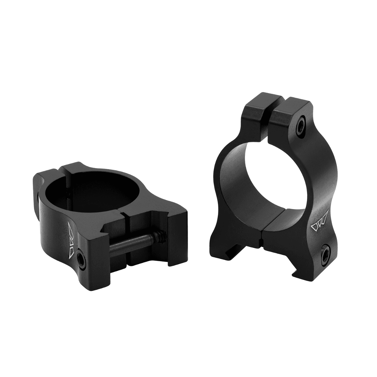 Warne Vapor Scope Ring Set 1 in Tube Low Picatinny/Weaver Matte Black Aluminum - V400M Warne Vapor Scope Ring Set 1 in Tube Low Picatinny/Weaver Matte Black Aluminum - V400M