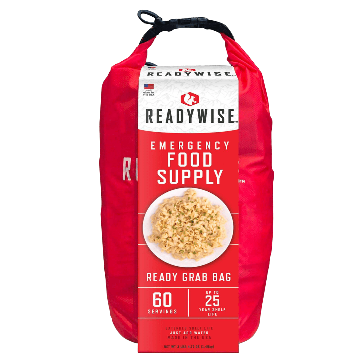 ReadyWise 7-Day Emergency Grab Bag 60 Servings 13,920 Calories - RW10641 ReadyWise 7-Day Emergency Grab Bag 60 Servings 13,920 Calories - RW10641