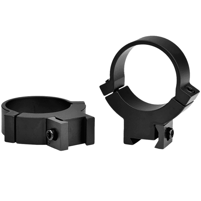 Warne Rimfire Rings Black Steel 30mm Tube for 3/8"/11mm Dovetail - 732M Warne Rimfire Rings Black Steel 30mm Tube for 3/8"/11mm Dovetail - 732M
