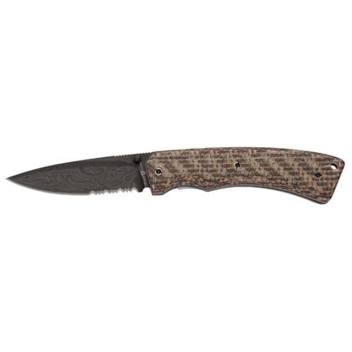 Browning Wihongi Signature Hemp Micarta Folder-Small 320200BL Browning Wihongi Signature Hemp Micarta Folder-Small 320200BL