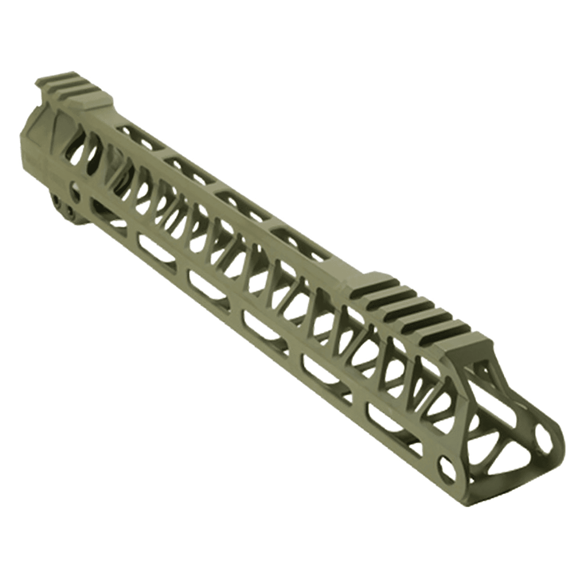 Timber Creek Outdoors Ultralight Enforcer 13" Aluminum for AR-15, OD Green - ULE13HGOD Timber Creek Outdoors Ultralight Enforcer 13" Aluminum for AR-15, OD Green - ULE13HGOD