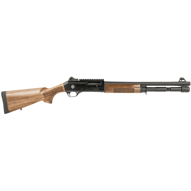 MAC 21000155 1014 12 Gauge 3" 5+1 18.50", Black Barrel/Rec, Walnut Shotgun MAC 21000155 1014 12 Gauge 3" 5+1 18.50", Black Barrel/Rec, Walnut Shotgun