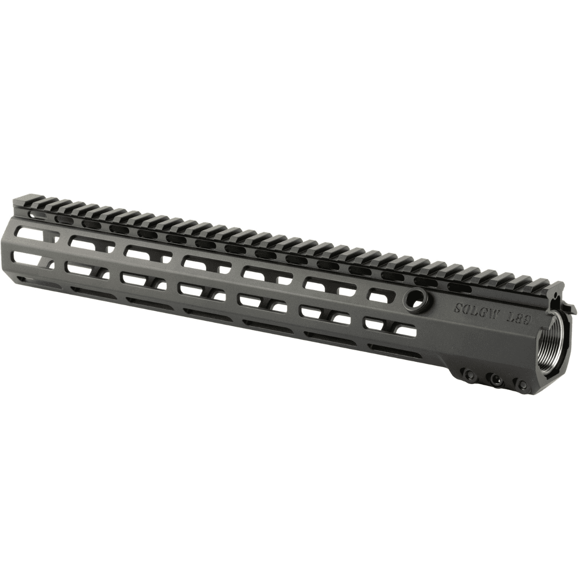 Sons Of Liberty Gun Works L89 Drive Lock Rail, 13.75" M-LOK with QD Sling Mount Black Anodized Full Length Picatinny Top Titanium Barrel Nut Fits AR-15 - L8913.75 Sons Of Liberty Gun Works L89 Drive Lock Rail, 13.75" M-LOK with QD Sling Mount Black Anodized Full Length Picatinny Top Titanium Barrel Nut Fits AR-15 - L8913.75