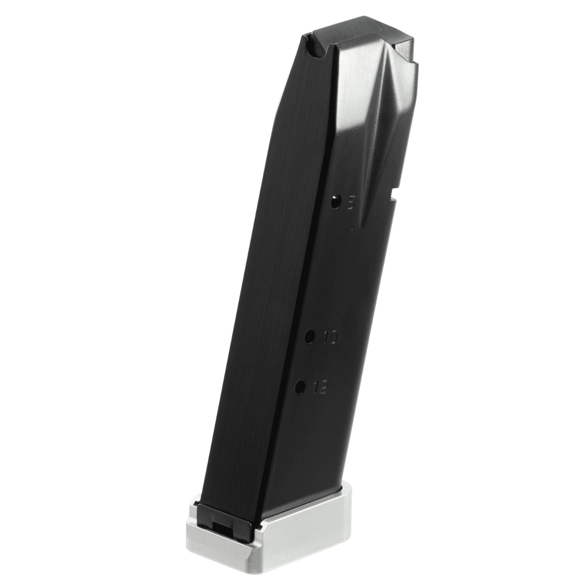 Mec-Gar Standard Extended Magazine 14rd .40 S&W for Sig P226 X5 Blued Carbon Steel - MG9226X54014AFC Mec-Gar Standard Extended Magazine 14rd .40 S&W for Sig P226 X5 Blued Carbon Steel - MG9226X54014AFC