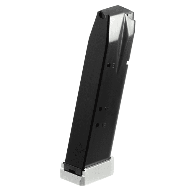 Mec-Gar Standard Extended Magazine 14rd .40 S&W for Sig P226 X5 Blued Carbon Steel - MG9226X54014AFC Mec-Gar Standard Extended Magazine 14rd .40 S&W for Sig P226 X5 Blued Carbon Steel - MG9226X54014AFC