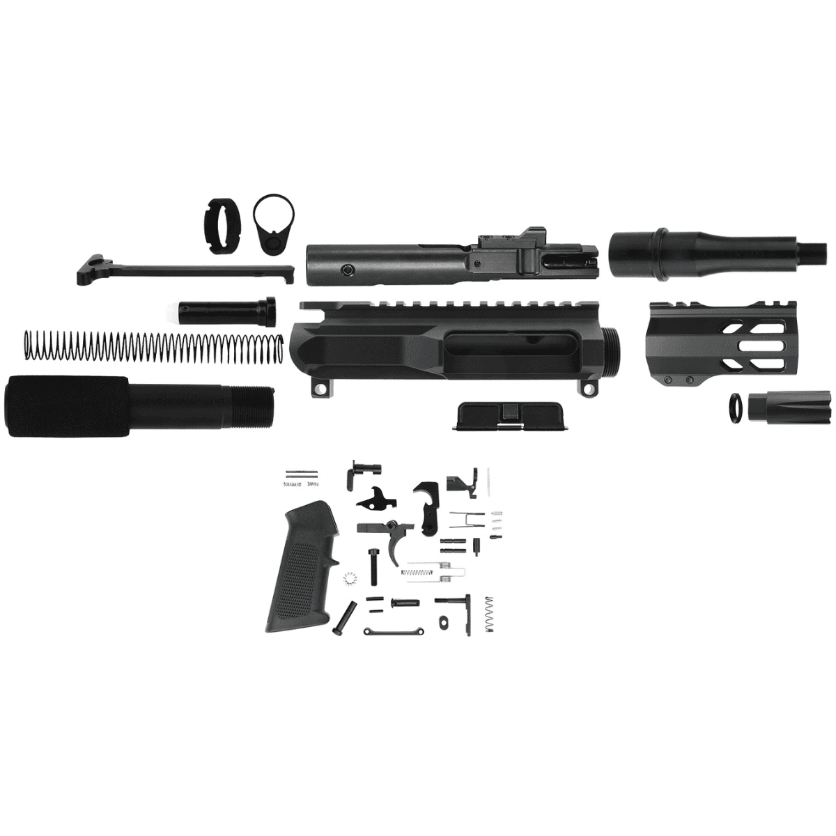 TacFire Pistol Kit .45 ACP Black Steel - SSPK45ACPLPK4 TacFire Pistol Kit .45 ACP Black Steel - SSPK45ACPLPK4