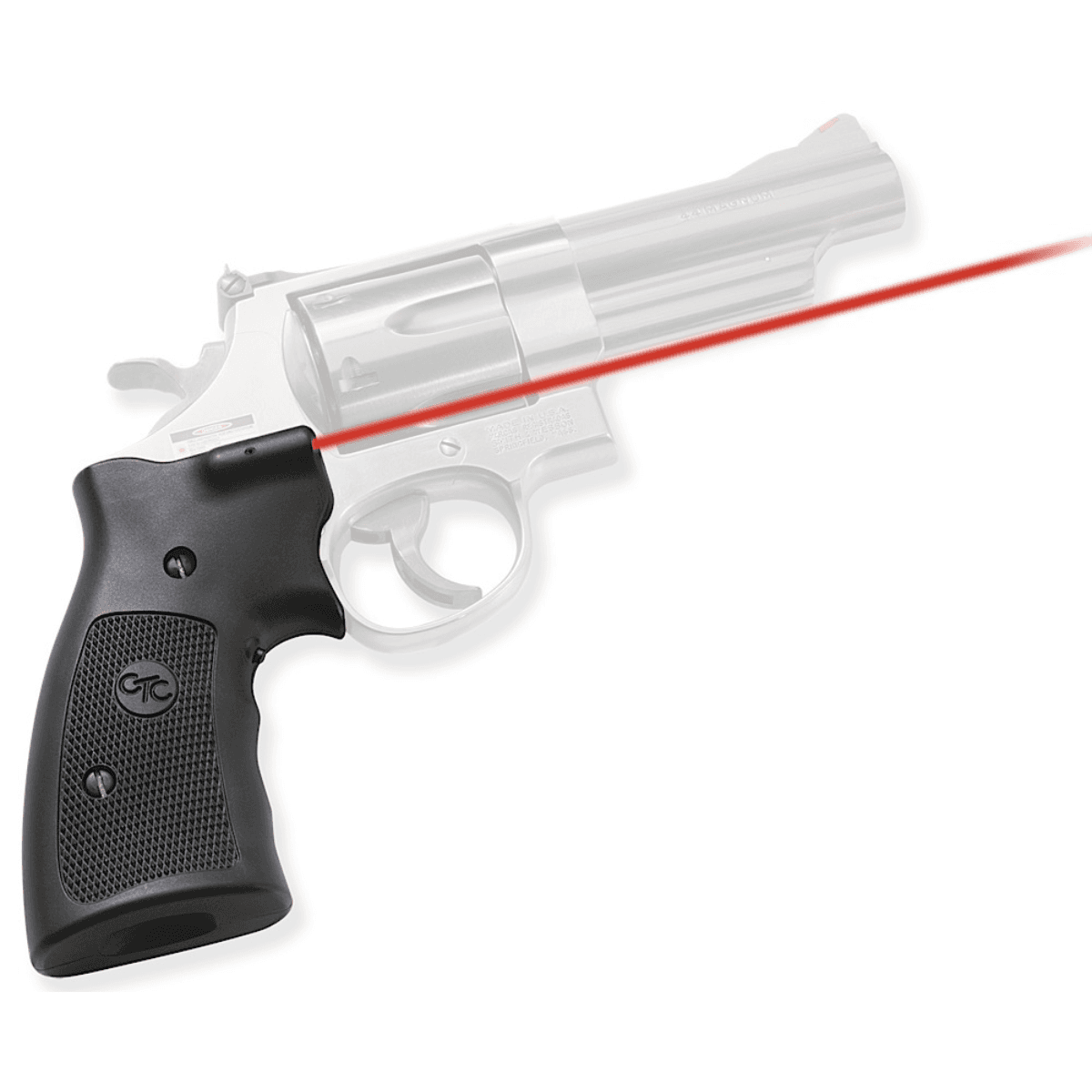 Crimson Trace LG-207 Lasergrips with Red Laser for Smith & Wesson K/L & N Frames - 011070 Crimson Trace LG-207 Lasergrips with Red Laser for Smith & Wesson K/L & N Frames - 011070