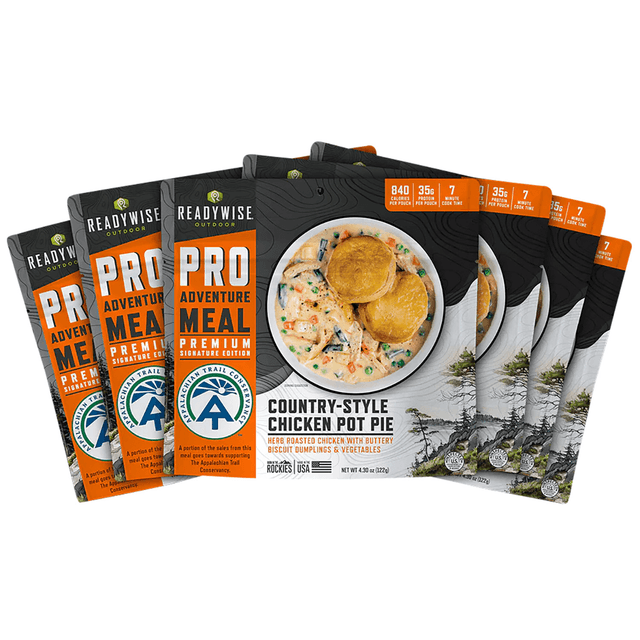 Wise Foods Outdoor Food Kit Chicken Pot Pie 2 Servings per Pouch, 6 Pouches per Case - RW05195 Wise Foods Outdoor Food Kit Chicken Pot Pie 2 Servings per Pouch, 6 Pouches per Case - RW05195