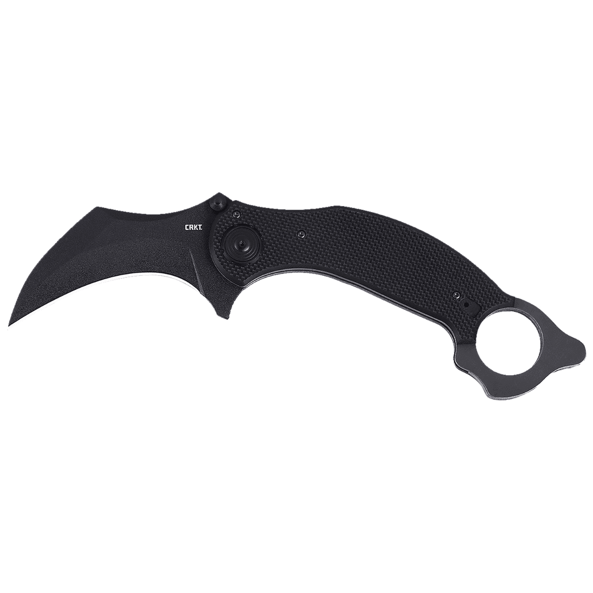 CRKT DU Hoc Deadbolt 3.62" Plain SK-5 Steel Blade Black - 2635 CRKT DU Hoc Deadbolt 3.62" Plain SK-5 Steel Blade Black - 2635