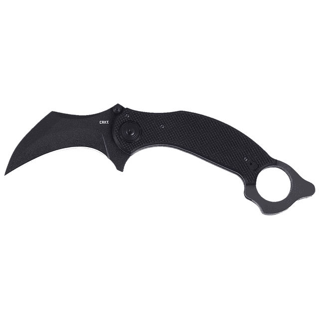 CRKT DU Hoc Deadbolt 3.62" Plain SK-5 Steel Blade Black - 2635 CRKT DU Hoc Deadbolt 3.62" Plain SK-5 Steel Blade Black - 2635