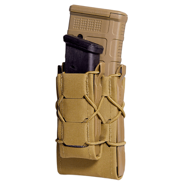 High Speed Gear TACO Gen 2 Double Decker Coyote Brown Nylon MOLLE Compatible with Rifle/Pistol - 24DD00CB High Speed Gear TACO Gen 2 Double Decker Coyote Brown Nylon MOLLE Compatible with Rifle/Pistol - 24DD00CB