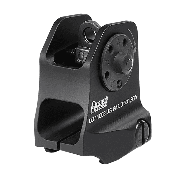 Daniel Defense 1906411002 A1.5 Fixed Rear Sight Black Hardcoat Anodized Fixed Rear Sight Daniel Defense 1906411002 A1.5 Fixed Rear Sight Black Hardcoat Anodized Fixed Rear Sight