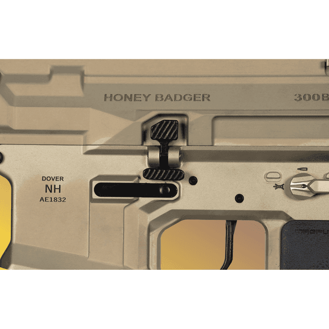 Q LLC Balanced Bolt Catch Oversized AR-15 Black Stainless Steel AR Platform - ACCBBC Q LLC Balanced Bolt Catch Oversized AR-15 Black Stainless Steel AR Platform - ACCBBC