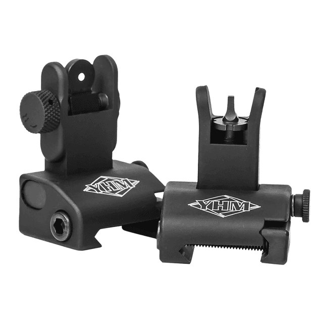 Yankee Hill Q.D.S. Sight Set for AR Platform Black Hardcoat Anodized - 5040 Yankee Hill Q.D.S. Sight Set for AR Platform Black Hardcoat Anodized - 5040