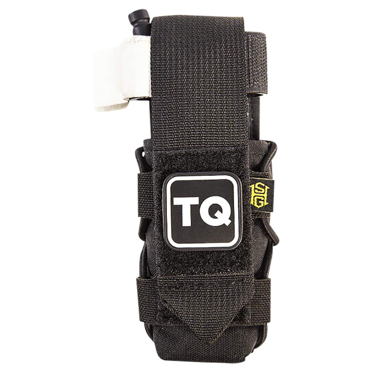 High Speed Gear TACO Tourniquet Pouch Black Nylon with Velcro Closure Fits MOLLE Compatible with Most Windlass-Style Tourniquets - 11TQ00BK High Speed Gear TACO Tourniquet Pouch Black Nylon with Velcro Closure Fits MOLLE Compatible with Most Windlass-Style Tourniquets - 11TQ00BK