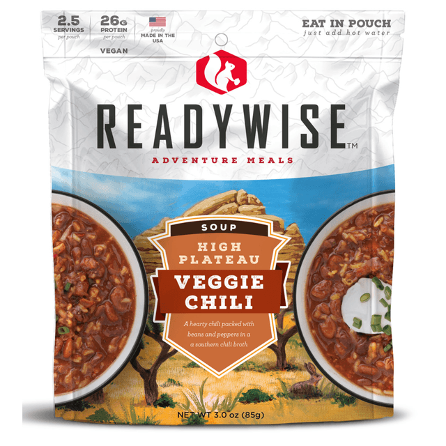 ReadyWise Chili Mac w/Beef 2.5 Servings in Resealable Pouch - 6 Per Case - RW05001 ReadyWise Chili Mac w/Beef 2.5 Servings in Resealable Pouch - 6 Per Case - RW05001