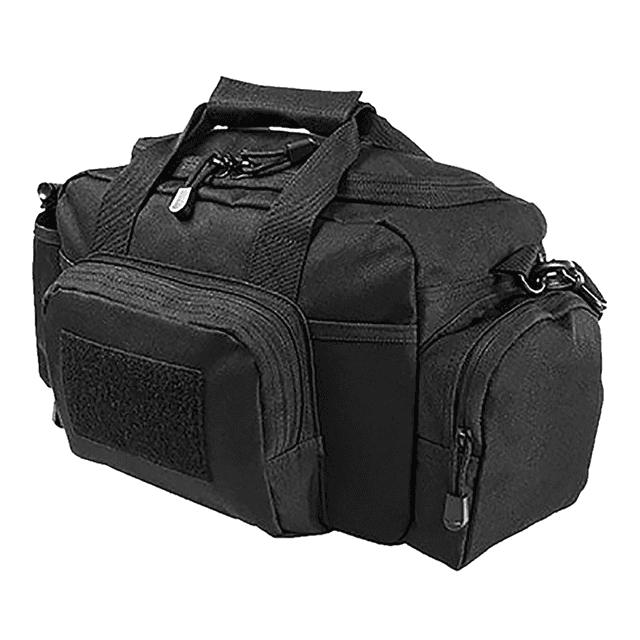 NcStar VISM Range Bag Small Size with Side Pockets, PALs Webbing & Carry Handles - Black Finish - CVSRB2985B NcStar VISM Range Bag Small Size with Side Pockets, PALs Webbing & Carry Handles - Black Finish - CVSRB2985B