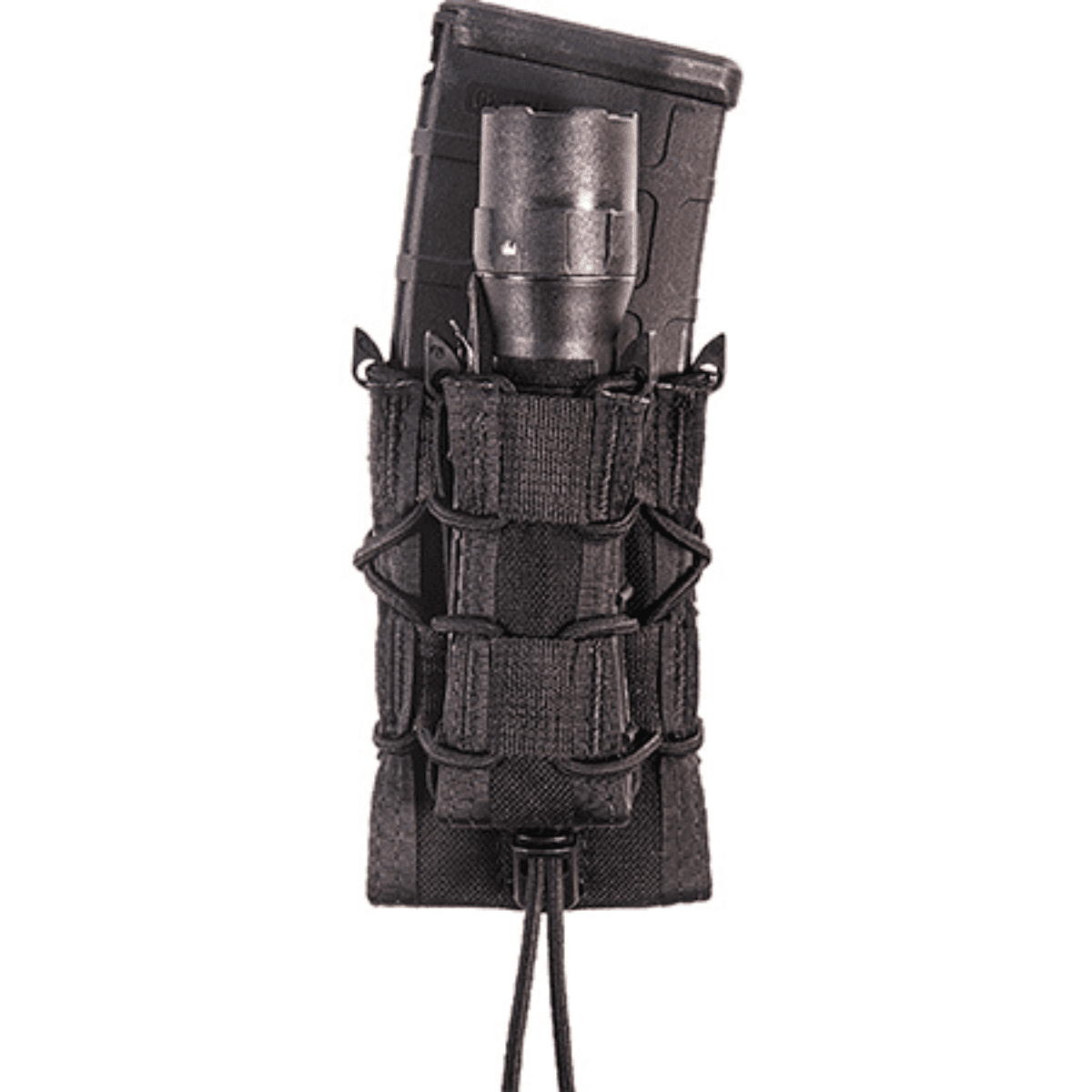 High Speed Gear Double Decker TACO Holder, Black Cordura MOLLE Mount - 17DD00BK High Speed Gear Double Decker TACO Holder, Black Cordura MOLLE Mount - 17DD00BK