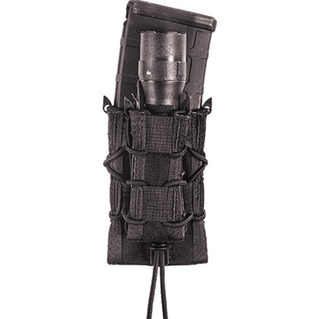 High Speed Gear Double Decker TACO Holder, Black Cordura MOLLE Mount - 17DD00BK High Speed Gear Double Decker TACO Holder, Black Cordura MOLLE Mount - 17DD00BK