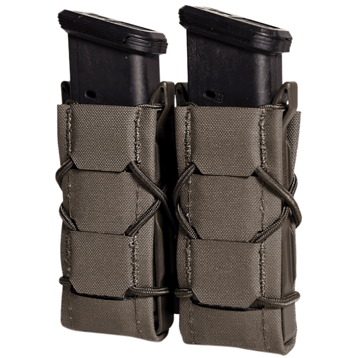 High Speed Gear Gen 2 Double Pistol TACO Holder, OD Green Nylon MOLLE Compatible w/ Pistol - 24PT02OD High Speed Gear Gen 2 Double Pistol TACO Holder, OD Green Nylon MOLLE Compatible w/ Pistol - 24PT02OD