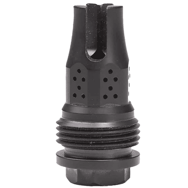 Jk Armament War Eagle Compensator/Flash Hider, 5/8''x24 Heat Treated 17-4 Stainless Steel Black - JKMDHDCF24 Jk Armament War Eagle Compensator/Flash Hider, 5/8''x24 Heat Treated 17-4 Stainless Steel Black - JKMDHDCF24