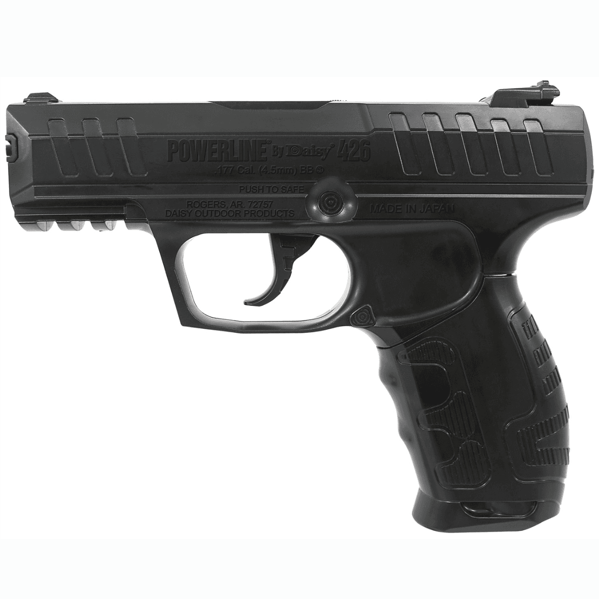 Daisy Powerline Air Pistol CO2 .177 Semi-Auto 15-Shot BB Magazine Black - 980426442 Daisy Powerline Air Pistol CO2 .177 Semi-Auto 15-Shot BB Magazine Black - 980426442