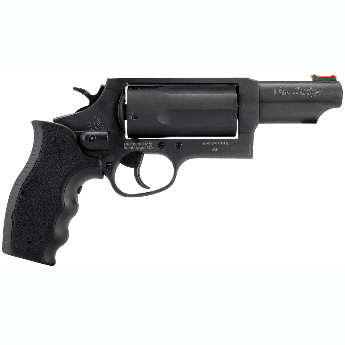 Taurus Judge .45 Colt/.410 Gauge 3 in 5-Round Revolver Black with Viridian Laser - 2-441031MAGVL Taurus Judge .45 Colt/.410 Gauge 3 in 5-Round Revolver Black with Viridian Laser - 2-441031MAGVL